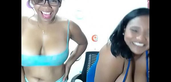  Two big sluts from Brazil free live show